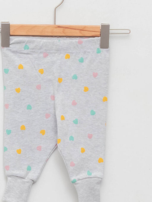 Beli Lastikli Pamuklu K?z Bebek Pijama Alt 3l? - Waikiki фото 3