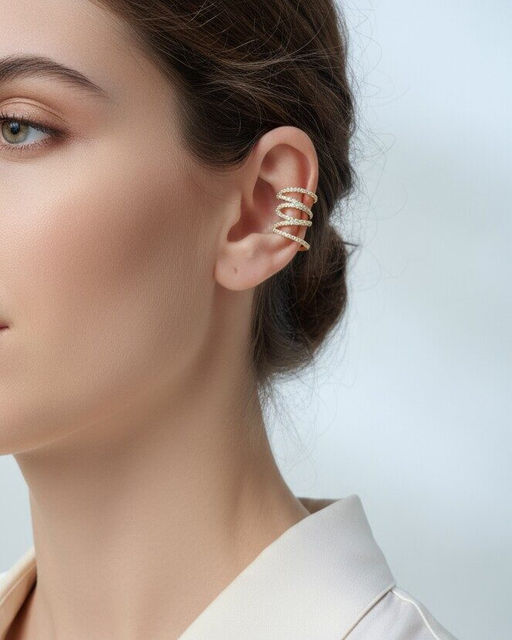 Серьги - кафф