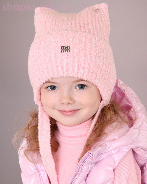 04-95-E Колпак для девочки флис (48-50)