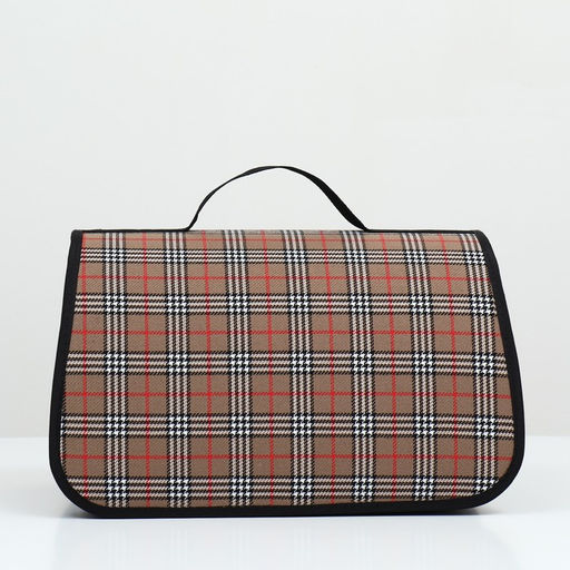 Сумка - переноска для животных Карпетбеггер, 40,5 х 24 х 24 см, клетчатая - Пижон фото 2