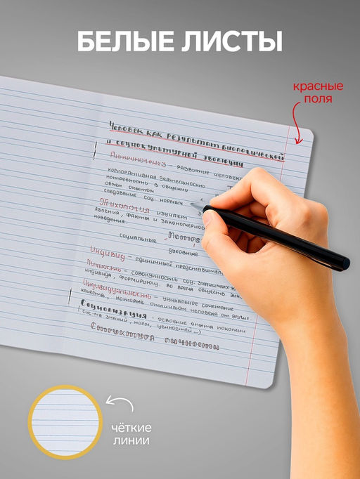 Тетради 12 листов в узкую линейку Calligrata «Пятёрка. Зелёная», обложка мелованный картон, 10 шт.