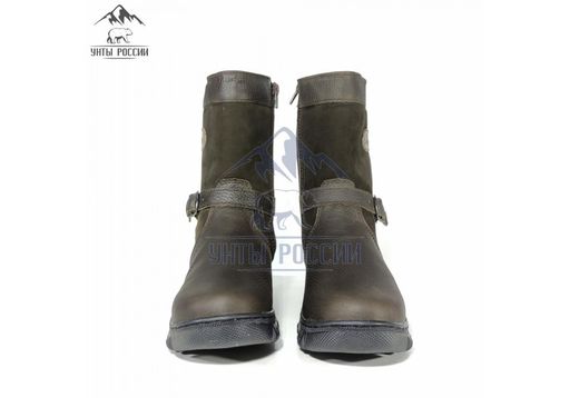 Монголки подростковые коричневые, литая подошва