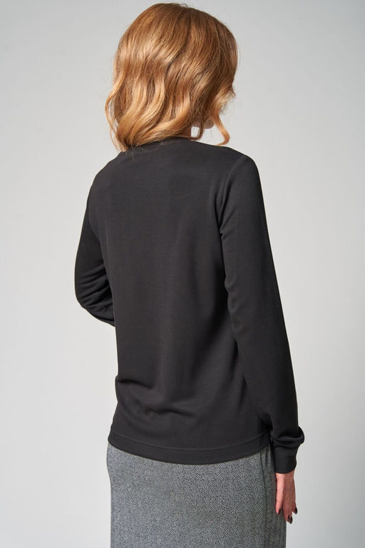 Джемпер LAIKONY 583 черный  фото 4