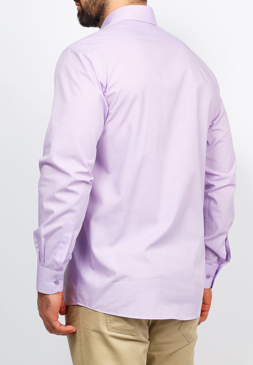 Сорочка мужская длинный рукав CASINO c730/1/pur фото 5