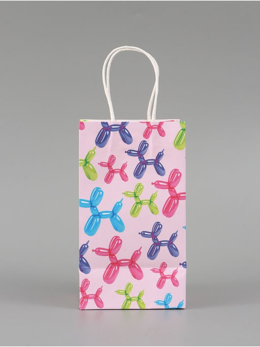 Цена за 3 шт. Пакет подарочный «Шары», 12 × 21 × 9 см