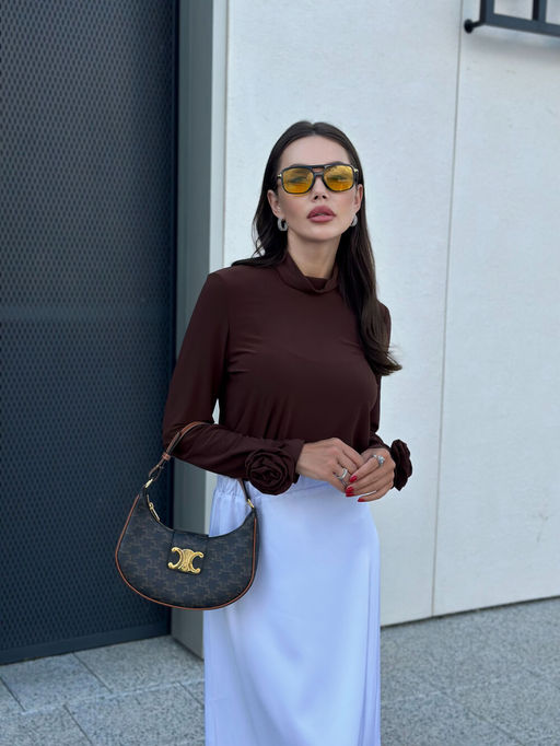 Водолазка AURA 2175-170 шоколадный  фото 5