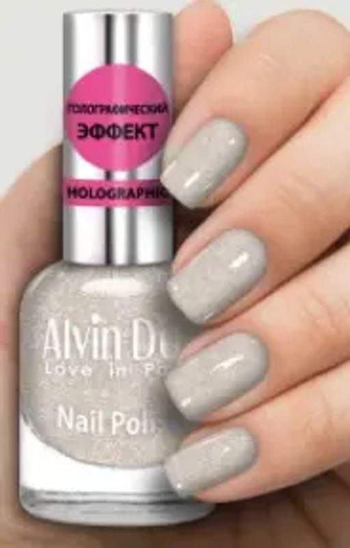 Alvin Dor (ADN-07) Лак д/ногтей Голографич. тон 701 (15мл).12