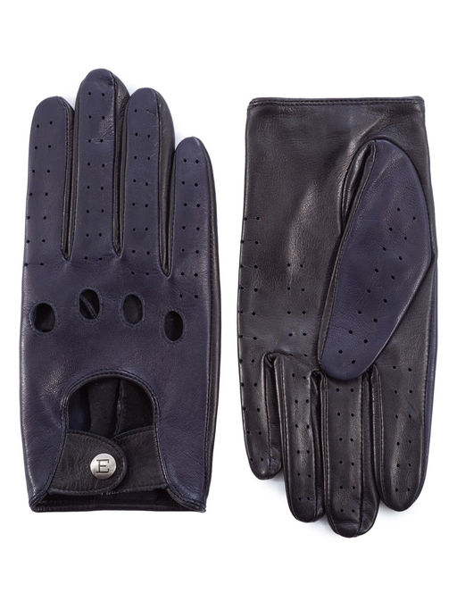 Перчатки мужские б/п IS01115 d.blue/black - Eleganzza фото 4