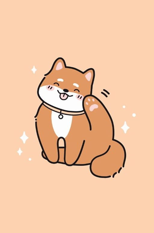 Держатель для карт Аниме Shiba inu (6,5 х 9,5 см)