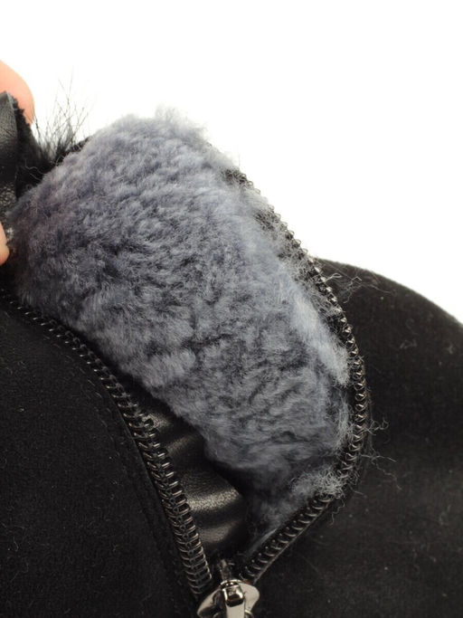 04-206W-8Y1 8J33M Ботинки зимние женские (натуральная замша, натуральный мех)