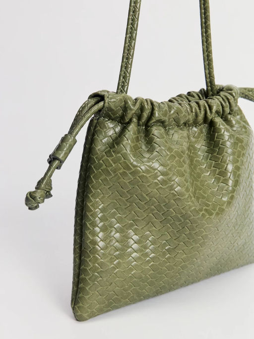 Сумка-мешок с плетением ZR2605061704-13 / Zarina