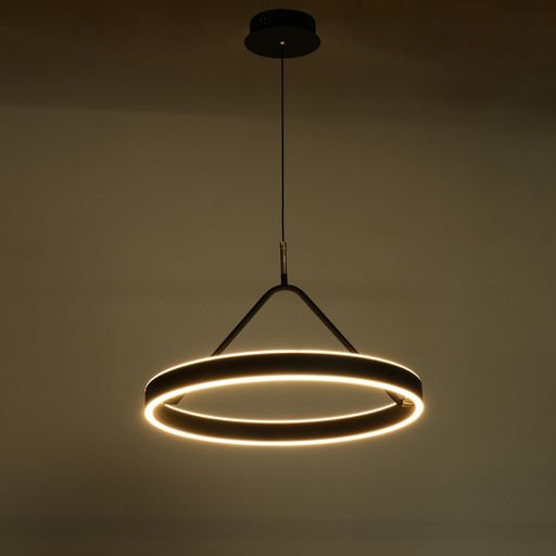 Светильник «Салерно» LED 60 Вт 3000-6000К черно-золотой 50×50×100 см