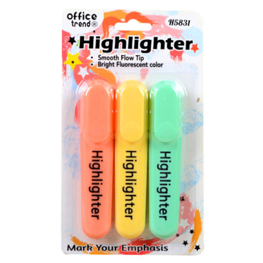 Текстовыделитель ШТУЧНО / H5831 /уп 72/288/АКЦИЯ