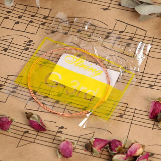 Цена за 5 шт. Струна для акустической гитары Music Life, №3, толщина 023, сталь