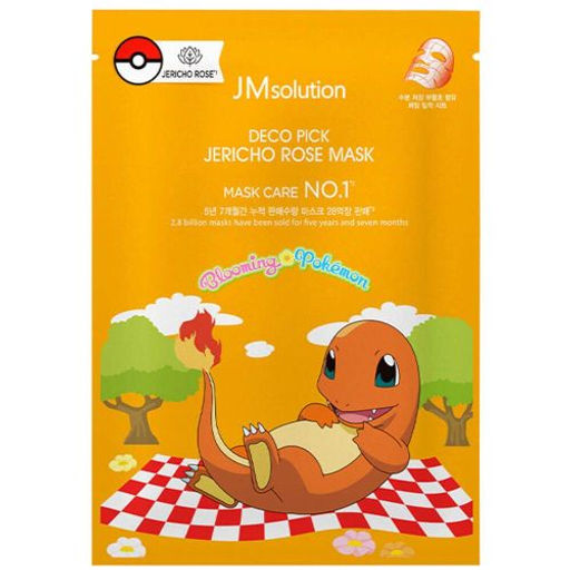 1ШТ JMSOLUTION Тканевая маска успокаивающая с иерихонской розой DECO PICK JERICHO ROSE MASK (30 мл)  фото 4