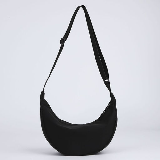 Сумка женская из текстиля, 30х17х6 см, чёрный цвет - Nazamok фото 2