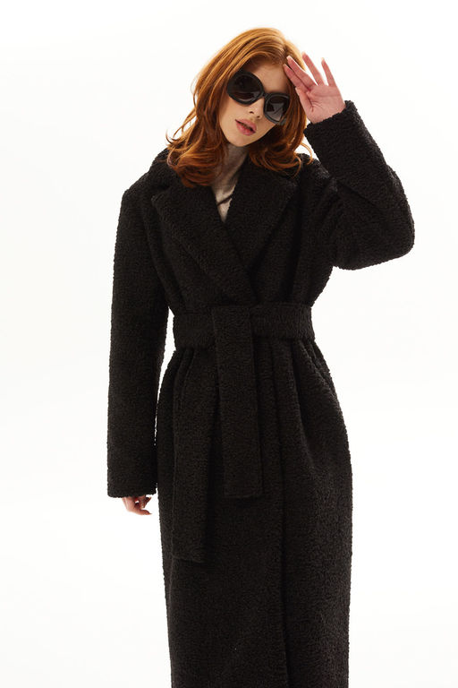 Пальто Golden Valley 7153 черный  фото 2