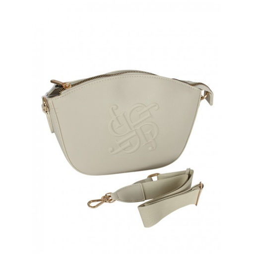 Сумка женская искусственная кожа DJ-СМ 7362-ALMOND MILK, 1отд, плечевой ремень, молочный SALE 263881