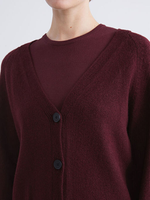 V Yaka Kad?n Triko H?rka