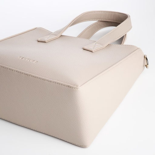 Сумка женская TEXTURA, тоут, средний размер, цвет бежевый  фото 4