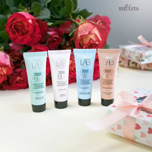 Домашний косметолог LAB colour Корректирующий праймер под макияж Color Correct голубой, 20 мл