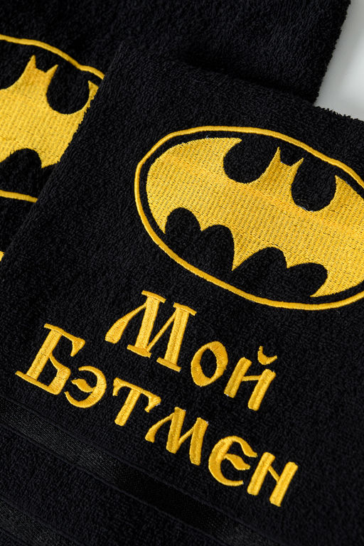 14418/6 Бэтмен полотенце махровое плотность 350гр