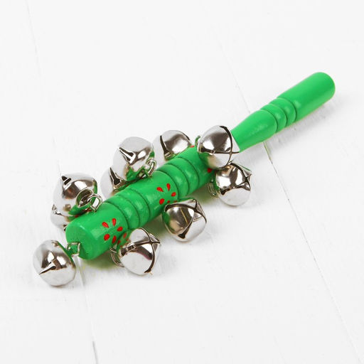 Погремушка с бубенцами Весёлое настроение, цвета МИКС - Simaland фото 4