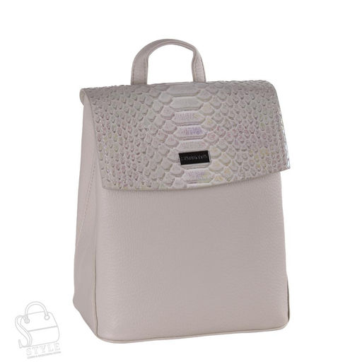 Рюкзак женский 69126-1 beige Velina Fabbiano-Safenta/30 в Новосибирске