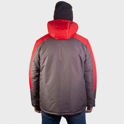 Куртка Шторм, серый с красным от фабрики Спортсоло