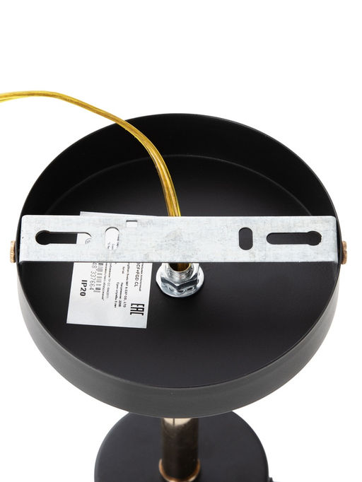 Люстра 12253/3, 3хE27, 60 Вт, кофе/золото