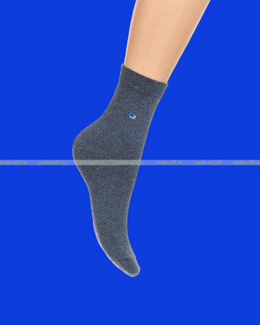 Цена за 5 пар. Ростекс (Рус-текс) носки подростковые "Бой" Д-22-С серые