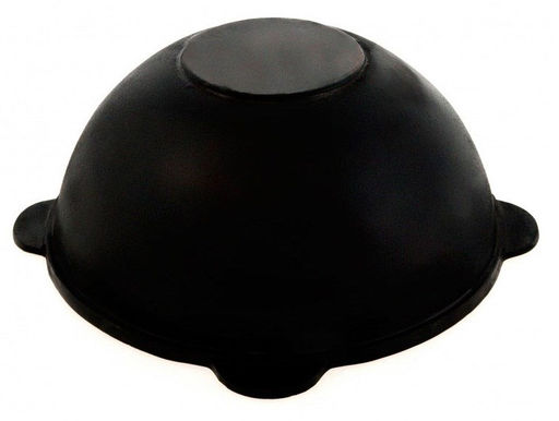 Казан 16,0 л чугунный Узбекский, плоское дно, с крышкой