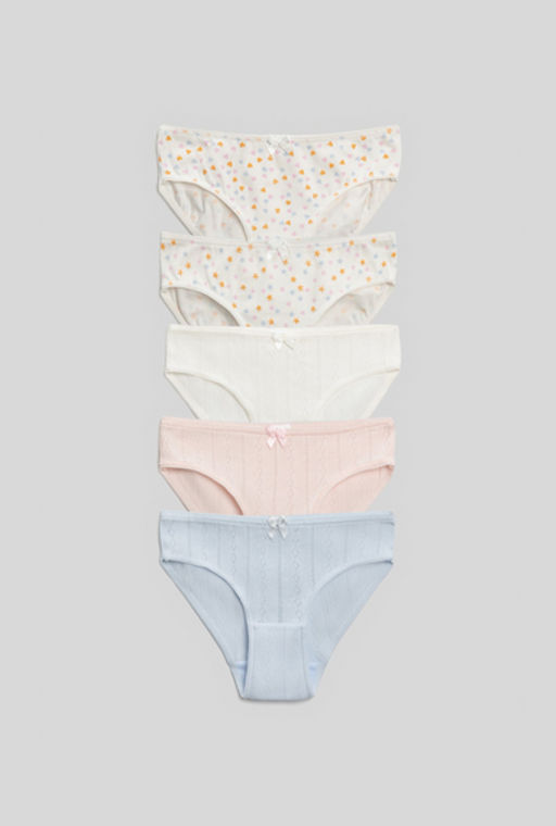 ACOOLA / Трусы детские для девочек в наборе из 5 шт. Zita разноцветный