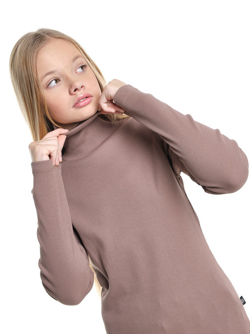 Водолазка 22-0392 персик - Mini maxi фото 6