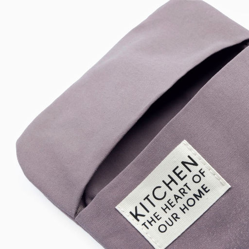 Кухонный набор Этель Kitchen, цвет сиреневый, варежка-прихватка 18×29 см, прихватка 19×19 см