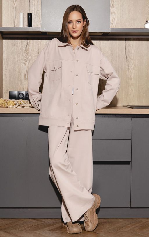 Куртка AURA 2082-164 беж  фото 2