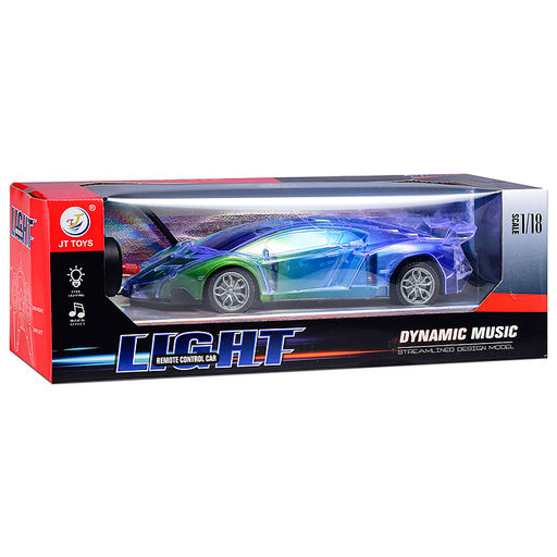 Машина "Мега скорость" р/у, 27 MHz, в коробке