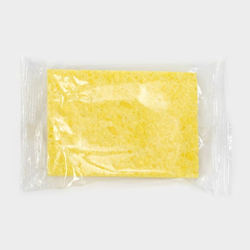 Цена за 3 шт. Губка для посуды целлюлозная Доляна, 10×1.5×7 см