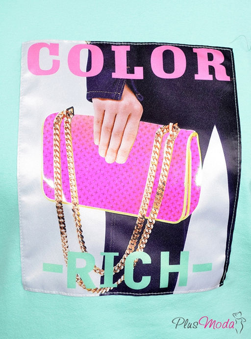 Туника Модель №885 размеры 44-84 - Plusmoda фото 8