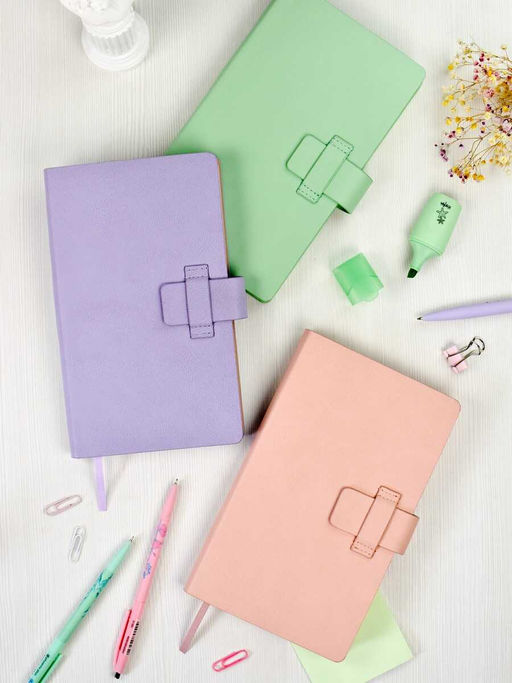 Ежедневник недатированный ESCALADA, А6+, 160 л., арт. 67273/ 20 КРАСТ ОЛИВКОВЫЙ