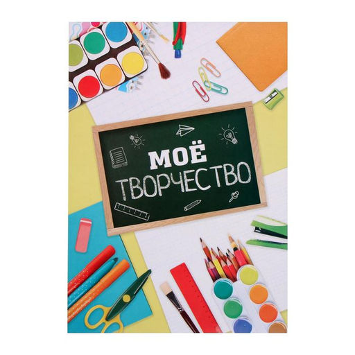 Папка школьная на кольцах «Портфолио школьника», 10 листов-разделителей, 24.5×32 см