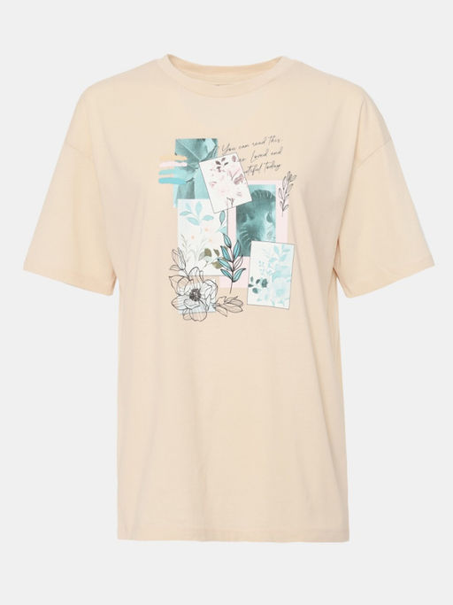 CRB wear / CSMW 60351-31 Футболка женская,бежевый/Ex.Cherubino  фото 5