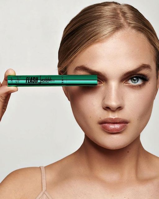 LAMEL/Ламель Удлиняющая тушь с эффектом накладных ресниц Flash Lashhh black by Natalina Mua, Черный