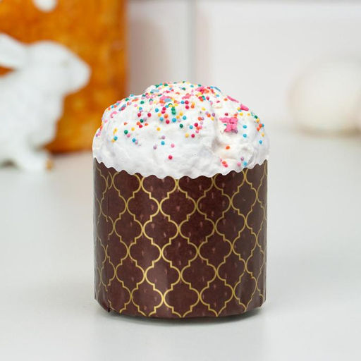 Цена за 20 шт. Форма бумажная для кулича «Купола», 70×60 мм