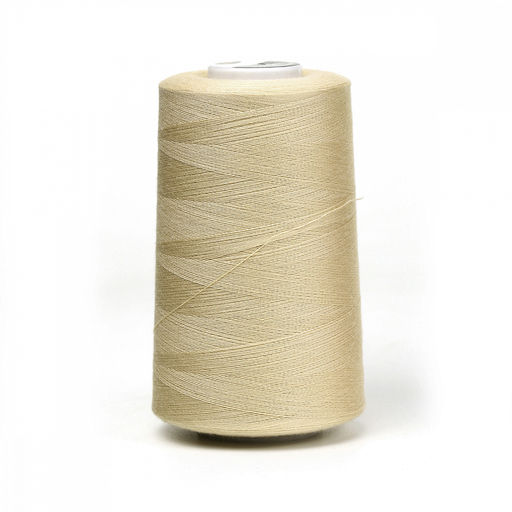 Нитки швейные 40/2 полиэстер 5000 ярд цв.453 бежевый MAX