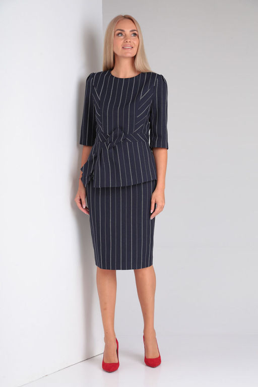 Костюм Gamma & Gracia 675 темно-синий точки  фото 3