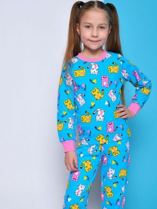 BK3000D.21.С2 Пижама для девочки - Almond фото 2