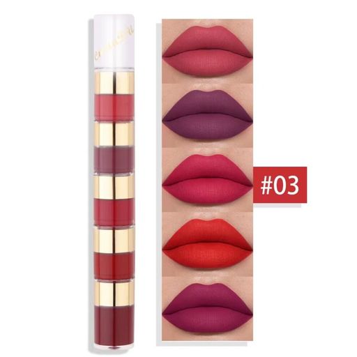 CmaaDU Подарочный набор жидких помад для губ Liquid Lipstick, 20 цветов - Sadoer фото 5