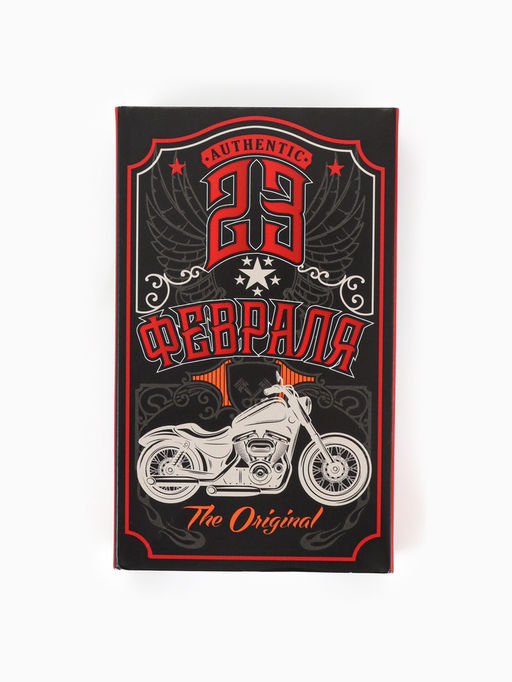 Носки мужские 23 Февраля, набор 2 пары, размер 41-44 (27-29 см)