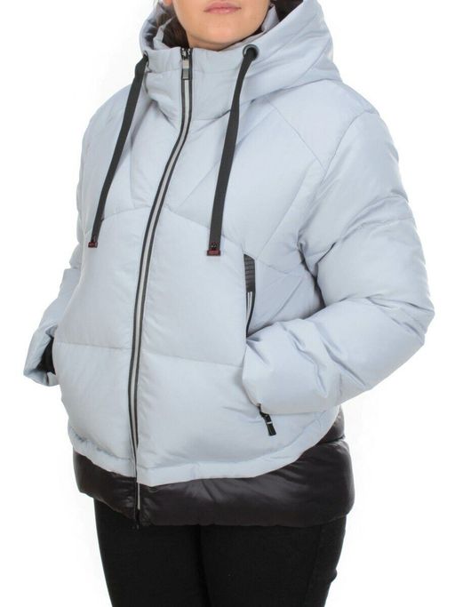 21068 LT. BLUE Куртка зимняя женская FLANCE ROSE (200 гр. холлофайбера) - Fashion фото 3
